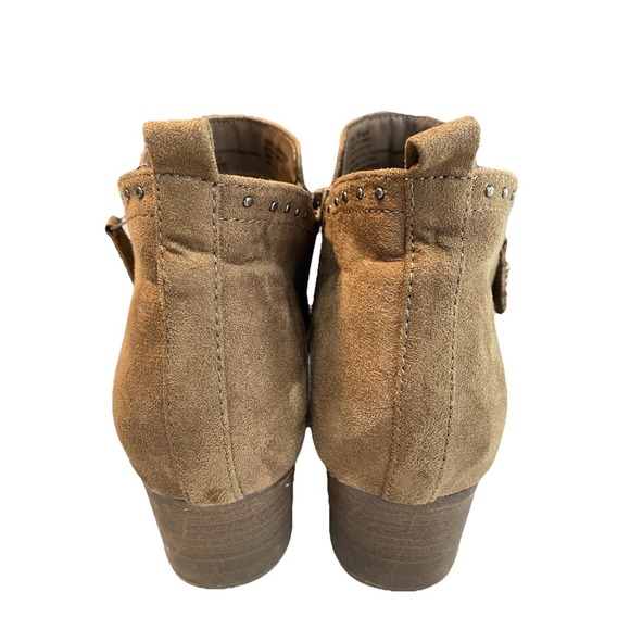 Sonoma Womens Leather Ankle Booties Size 7.5 Medium Fall Hippie Boho Western - Picture 3 of 14